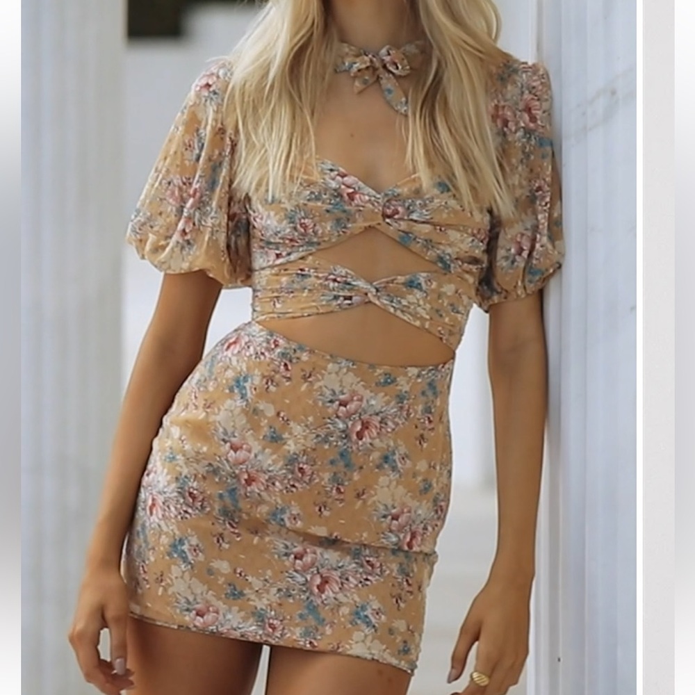 Sabo Luxe Floral Dress